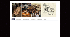 Desktop Screenshot of bestlittlebridalshow.com