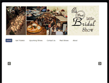 Tablet Screenshot of bestlittlebridalshow.com